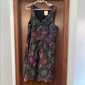 ModCloth Book Print Dress-Size XL